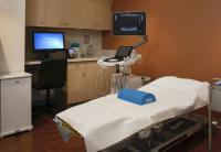 Ultrasound imaging room at ColumbiaDoctors midtown offices.